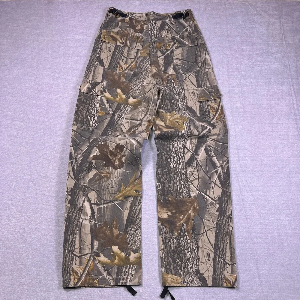 Realtree Pro Series Hardwoods Camo High Rise Cargo Pants Boys Size 5 Camouflage